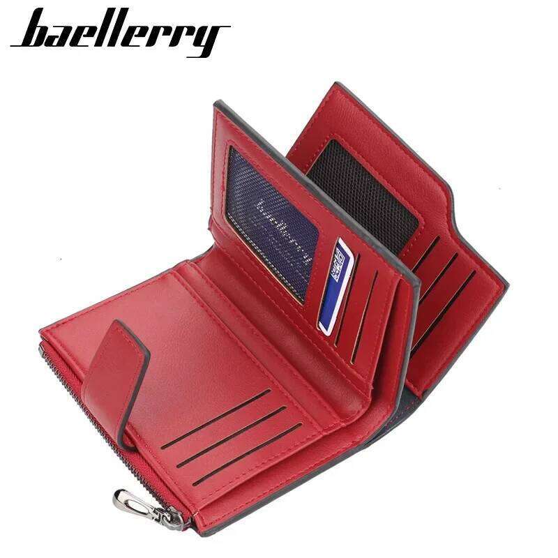 Personalized PU Leather Wallet Women Custom Name/Logo Card Holder with Zipper Closure - Fashionable Gift Purse for Her Y260206