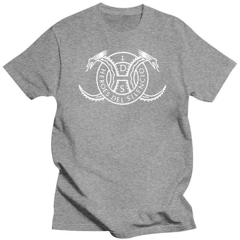 HEROES DEL SILENCIO Custom T-shirt Tee heavyweight fashion Round Neck manga vintage anime clothes new in tops & tees shirt man C260207