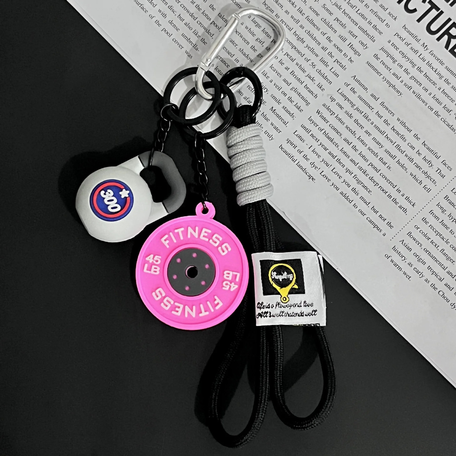 Bag Charms Purse Charms kit Keychains for WomenCute Flower Rope Keychain Bag Charm for Handbag Accessories Tready Charms for Pu 260107