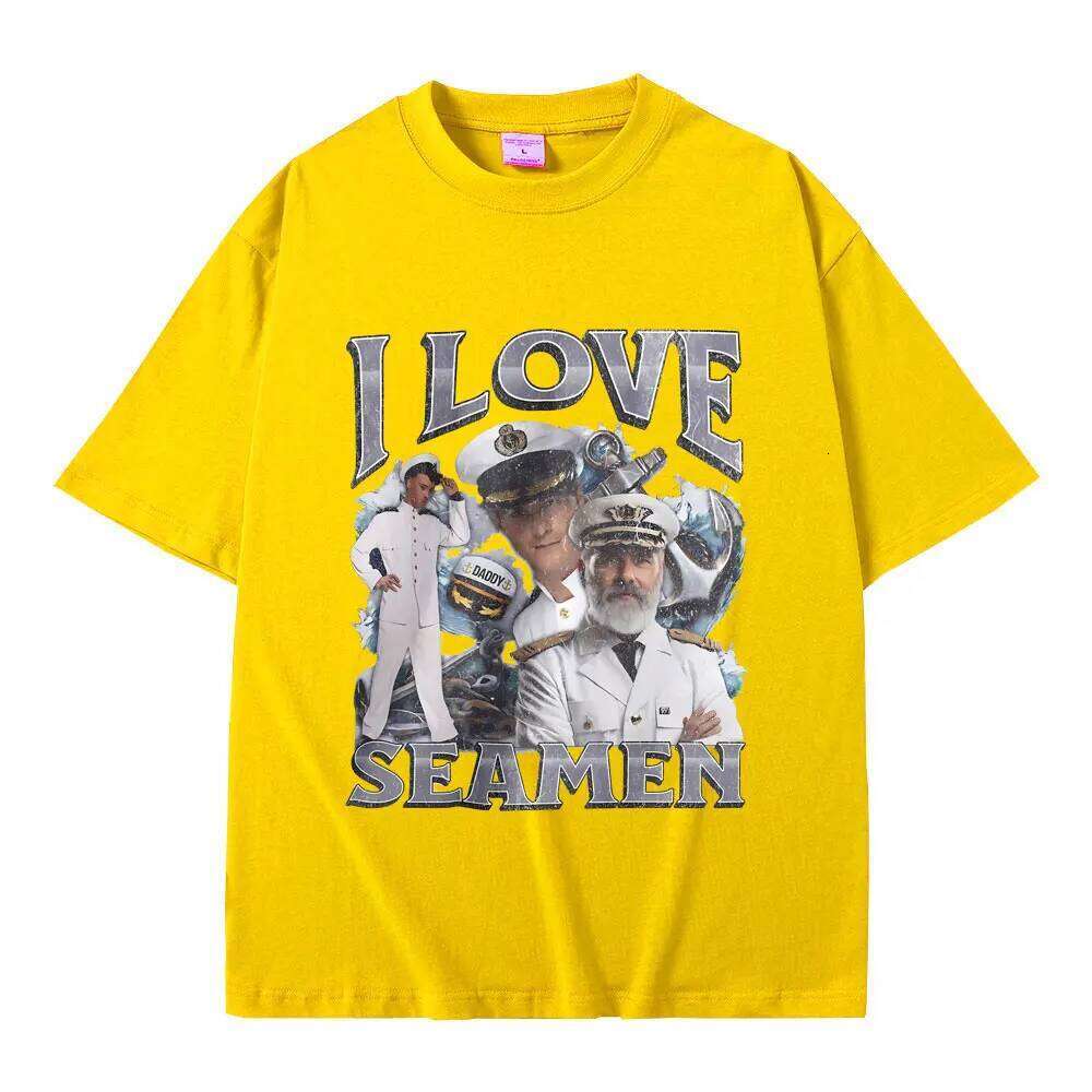 I Love Seamen Funny Offensive Sailor Tshirt T-shirt Casual Fashion T Shirts Unisex Vintage Tees Women Clothes C260207