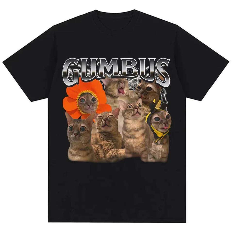 Fuuny Kittler Hilarious Cat Meme Printing T Shirts Women Cute Fashion Short Sleeve RoundNeck T-shirts Streetwear Clothing C260207