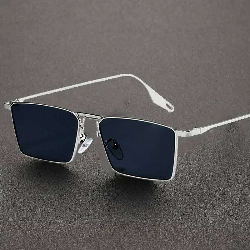New Niche Small Frame Sunglasses Men And Women High-Quality Steampunk UV Strong Light Protection For Driving Y260207