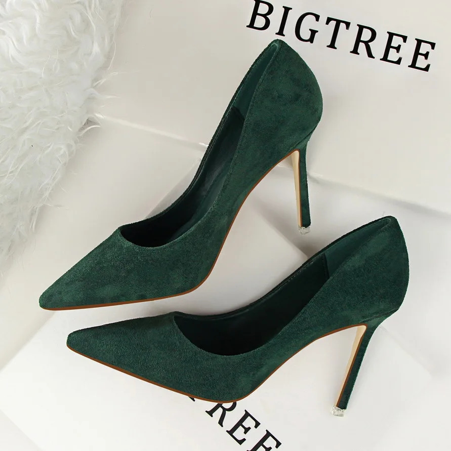 Fashion Women Pumps High Heels for Shoes Casual Pointed Toe Stiletto Ladies Chaussures Femme 260208