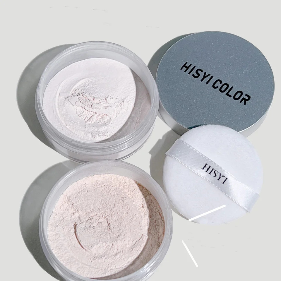 Waterproof and sweat-proof loose powder brightens complexion with highlighting and whitening effects matte finish 260126