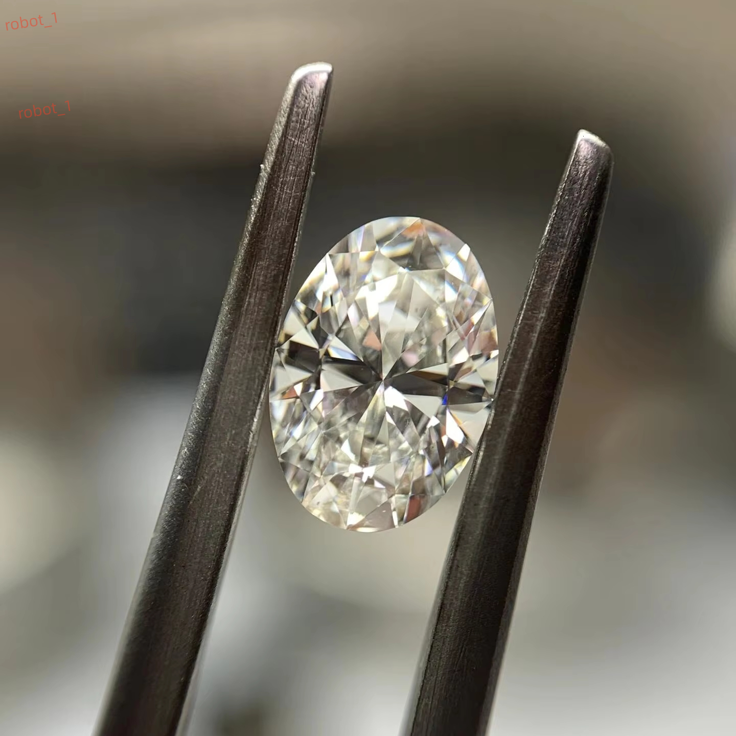 IGI OEM Certificate VVS VS 1ct 2ct 3ct Wholesale Oval Shape Lab GrownDiamond Loose HPHT CVD Lab Grown Diamond
