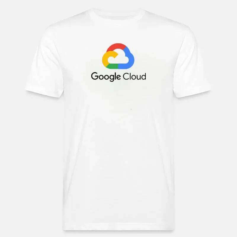 Men Clothing Google Cloud T Shirt Staff Gift Man Frontend Backend Geek Hacker Programmer Fabric Boyfriend Husband Dad Groom Tops C260207