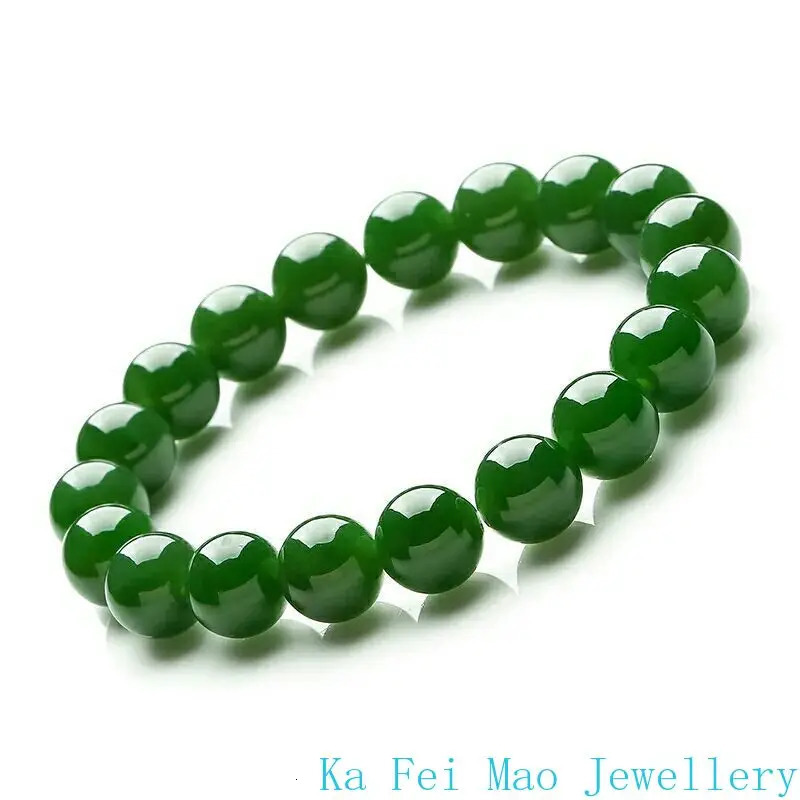 Natural an Jade Jasper Elastic Bracelet Charm Luxury Boutique Jewelry Couple Bracelet for Men and Women Holiday Gift 260202