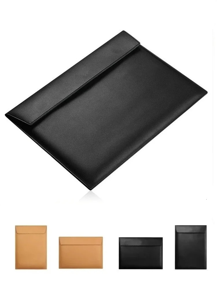 Aigreen Laptop Bag PU Leather Liner Sleeve Cover Case For Air Pro M11112131415416 Inch Notebook PC Dropship 260124