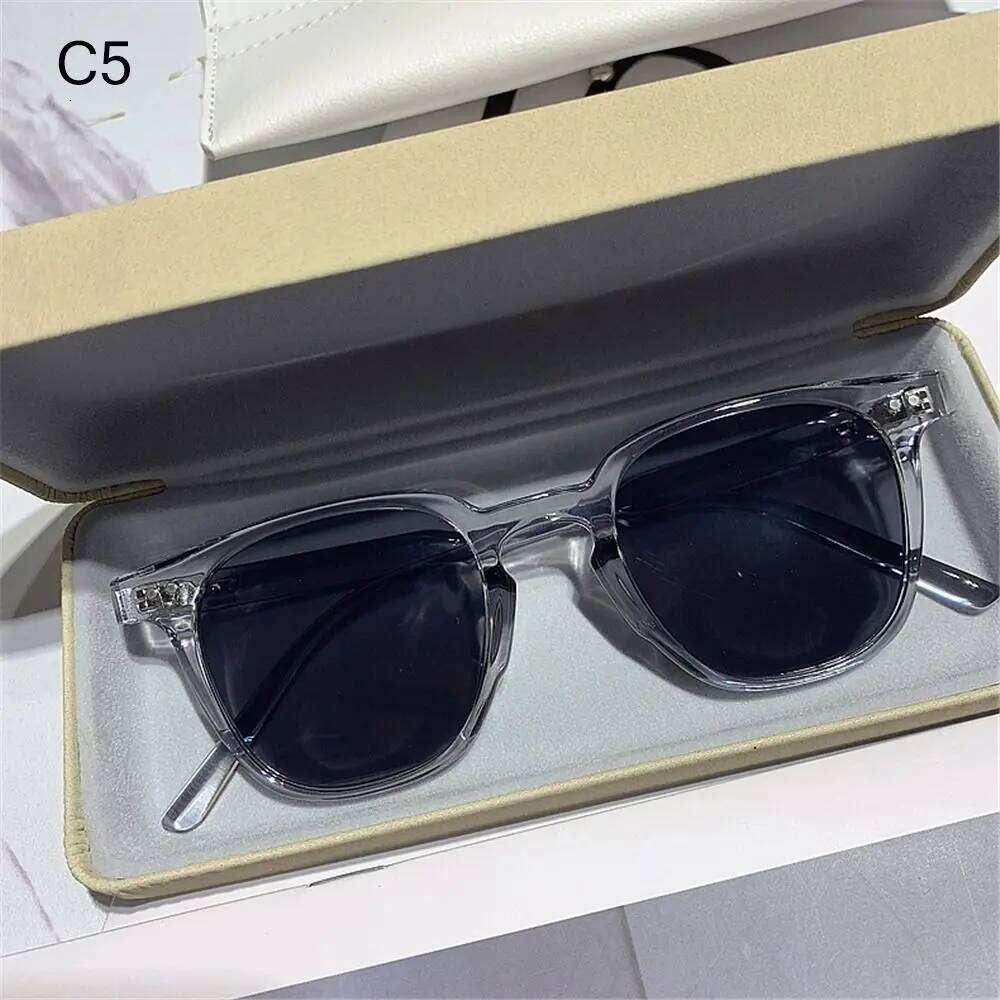 Women's Fashion Sun Glasses Black Vintage Men Shades Square Oversized Sunglasses Y260207