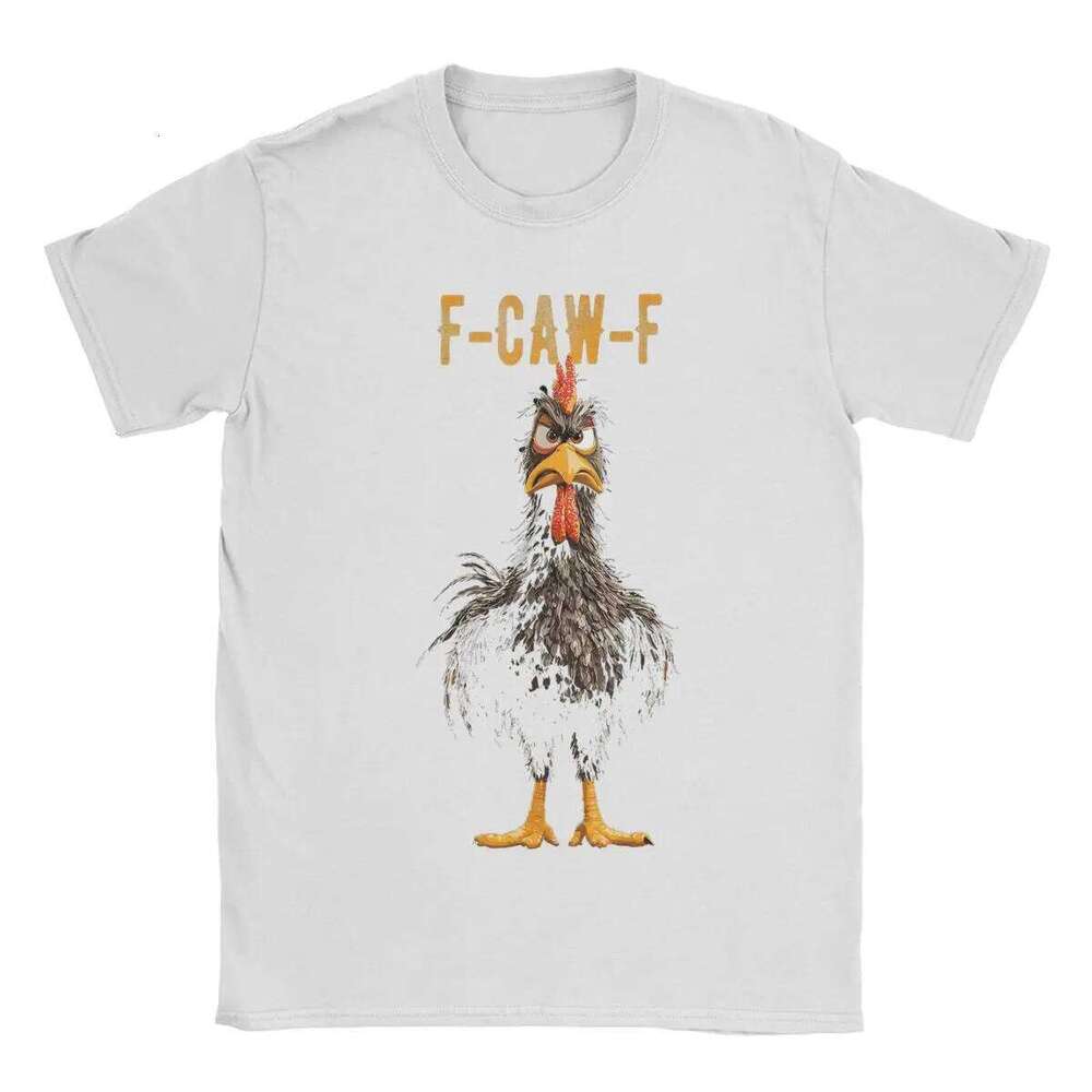FCAWF Black Lover - Funny F-Caw-F Chicken T-Shirts for Men Cotton T Shirts Short Sleeve Tees New Arrival Clothing C260207