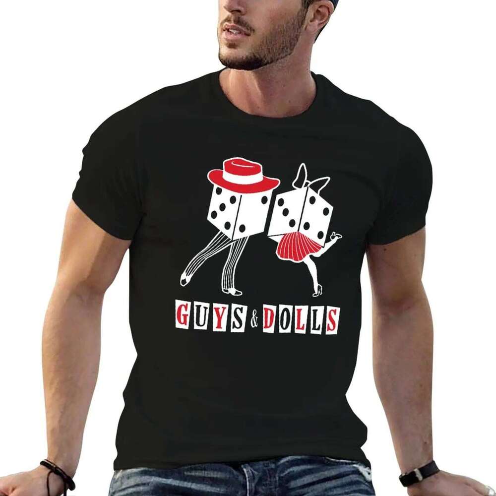 Guys and Dolls mens graphic t shirts with prints T-Shirt C260207