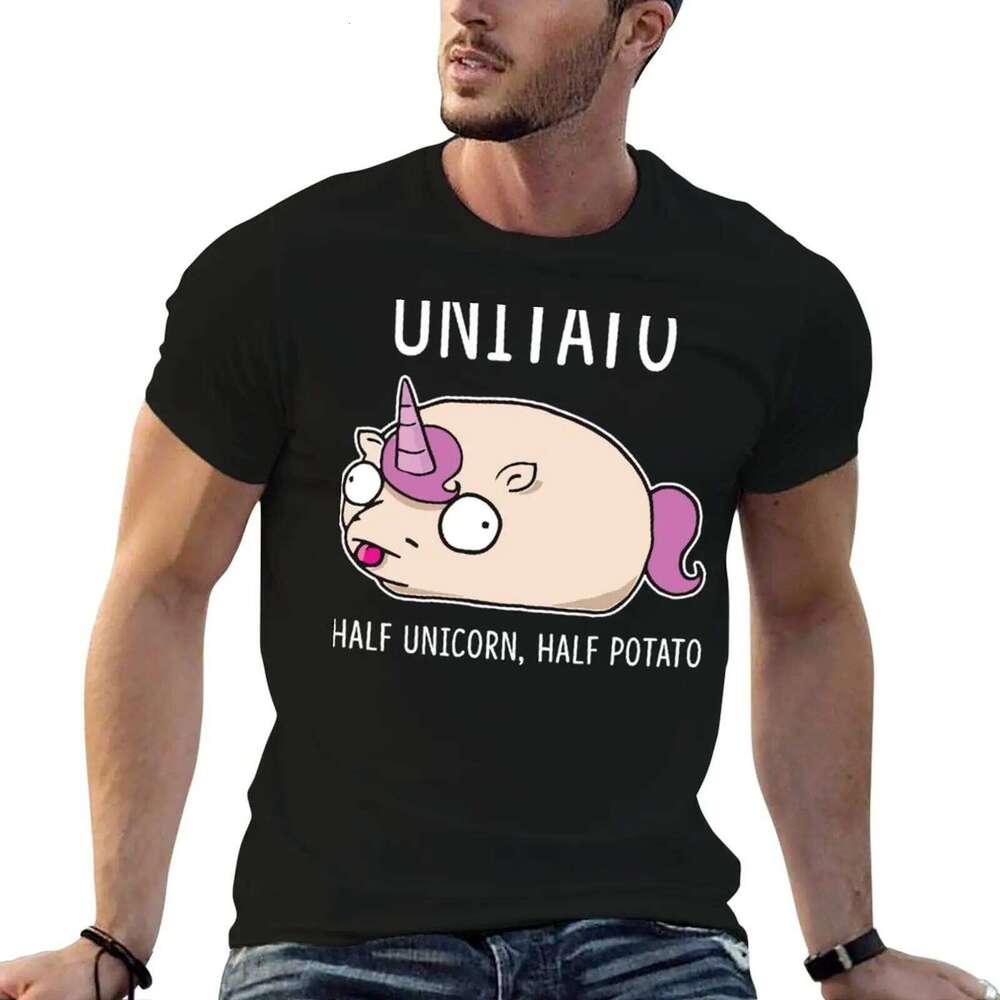 Unicorn T-Shirt designer shirt shirts Half Potato man graphic t C260207