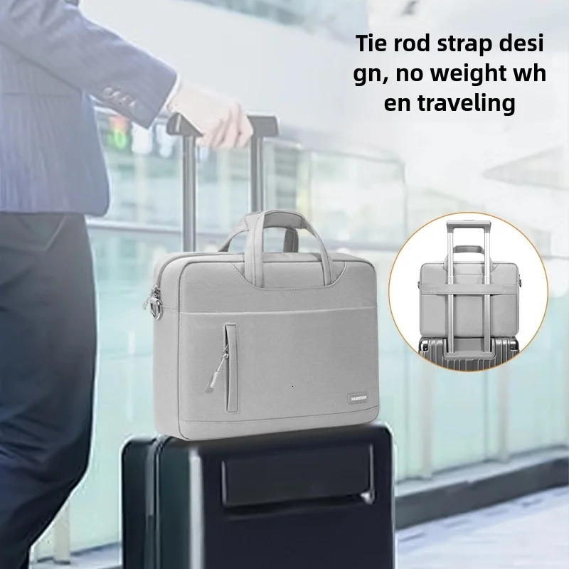 Business Laptop Bag Case Shoulder Tote Notebook Briefcase For 13 15 17 Inch Air Pro HP Asus Dell handbag 251218