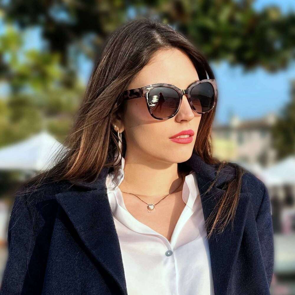 ZENOTTIC Fashion Cateye Polarized Sunglasses for Women - Oversized Sun Glasses UV400 Protection Retro Shades Designer Style Y260207