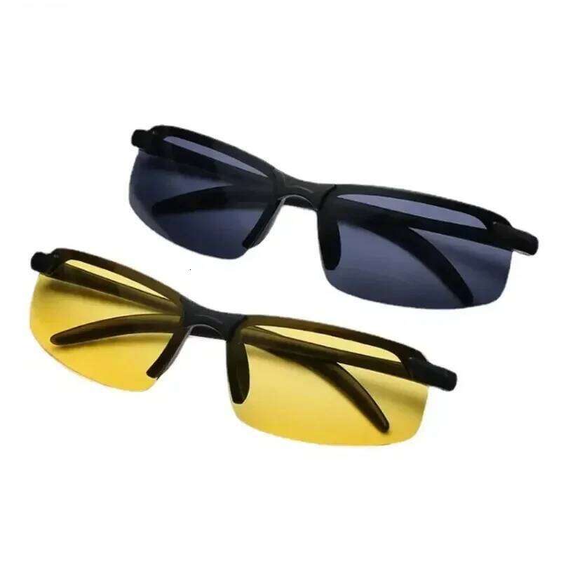 Sunglasses Men UV400 Sun Goggles Outdoor Sport Eyewear Fishing Sunshades Glasses Y260207