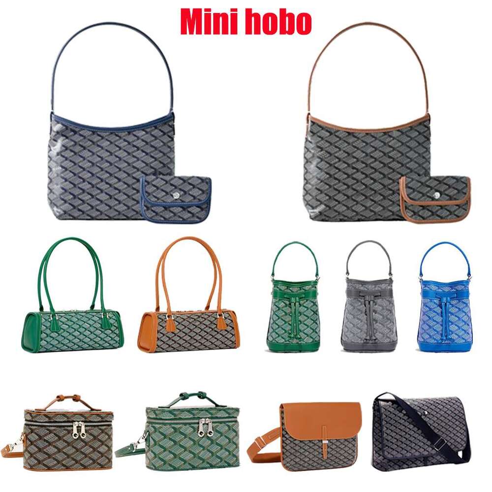 Designer bags New mini hobo tote bag Luxury handbags leather shopping bag Womens mens Shoulder Bag Top quality large capacity beach bag fashion travel bag Purses
