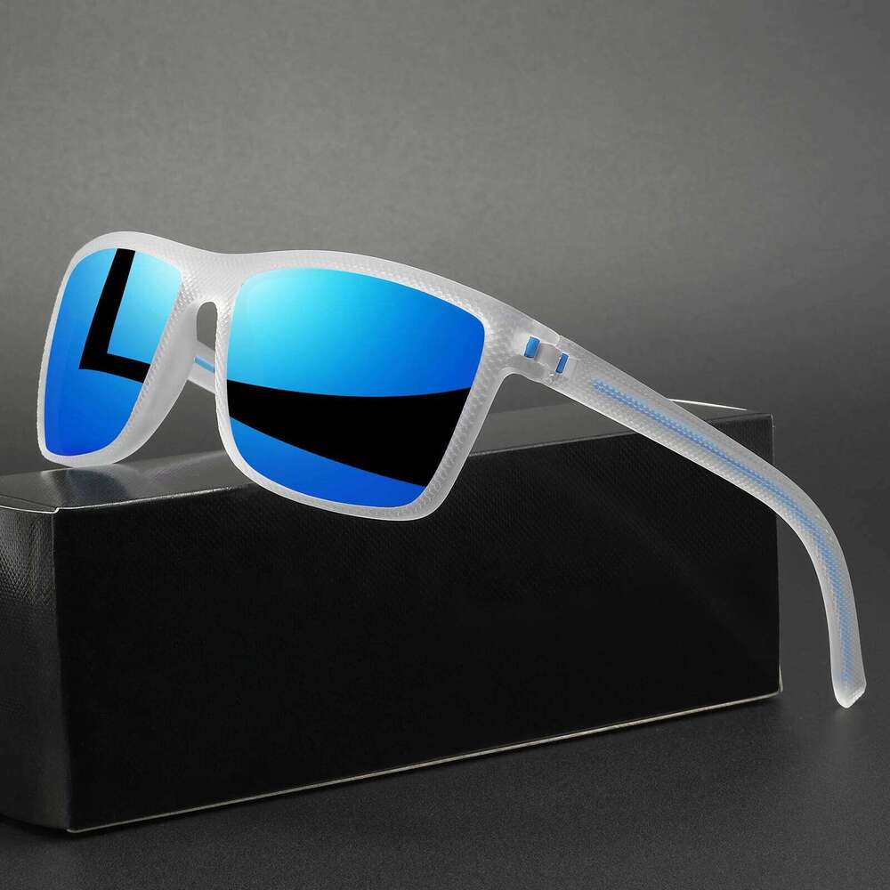 Premium Sports Sunglasses - Spring Hinge Design, UV400 Unisex Comfort Fit for Cycling, Fishing, Beach & Leisure Y260207