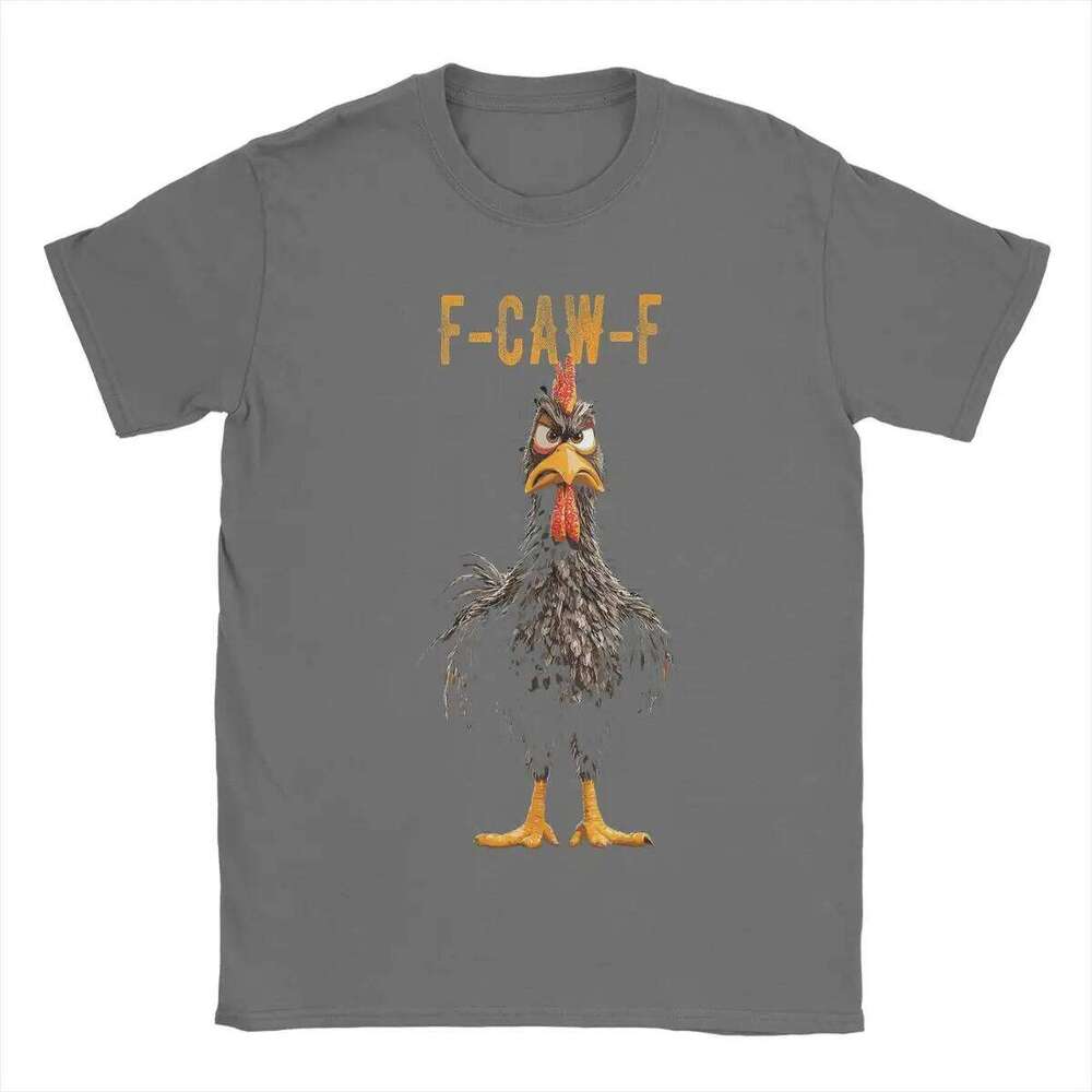 FCAWF Black Lover - Funny F-Caw-F Chicken T-Shirts for Men Cotton T Shirts Short Sleeve Tees New Arrival Clothing C260207