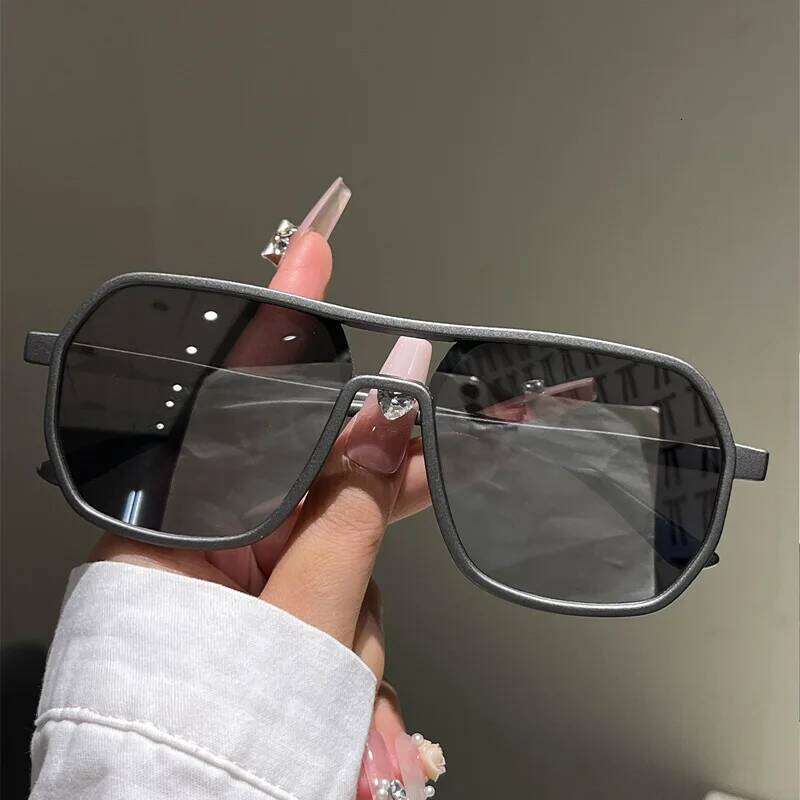 Vintage Square Sunglasses For Women Men Rectangle Sun Glasses Oval Eyewear Oculos De Sol for Male Female Eyeglasses Y260207