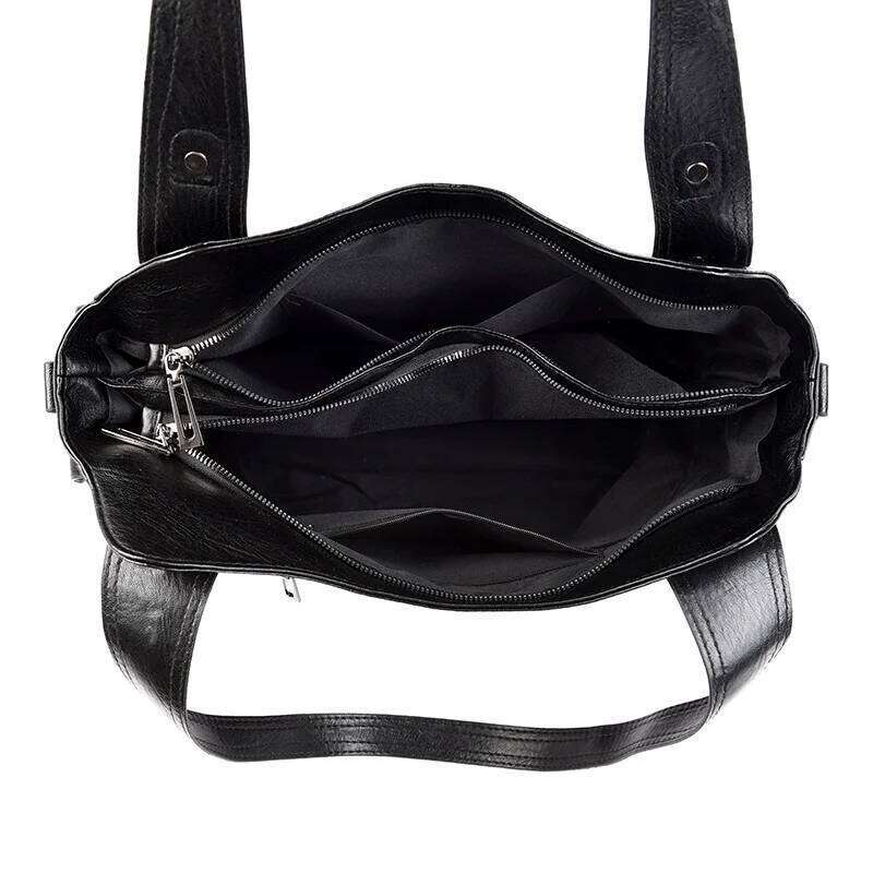 Pu shoulder bag fashionable temperament zipper opening design daily commuter handbag C260207