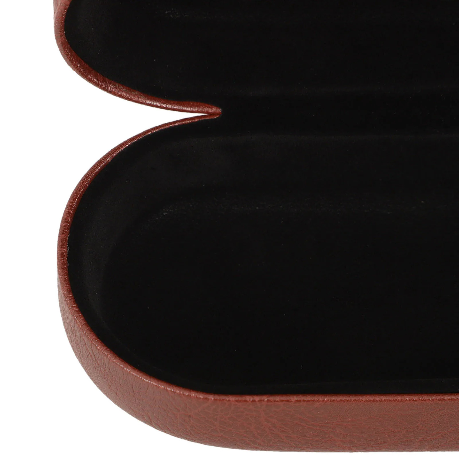 Large Capacity Case Hard Eyeglass Case Hiking Shell Pu Travel Eyewear Protector For Oversized Sun Glasses Brown 260107