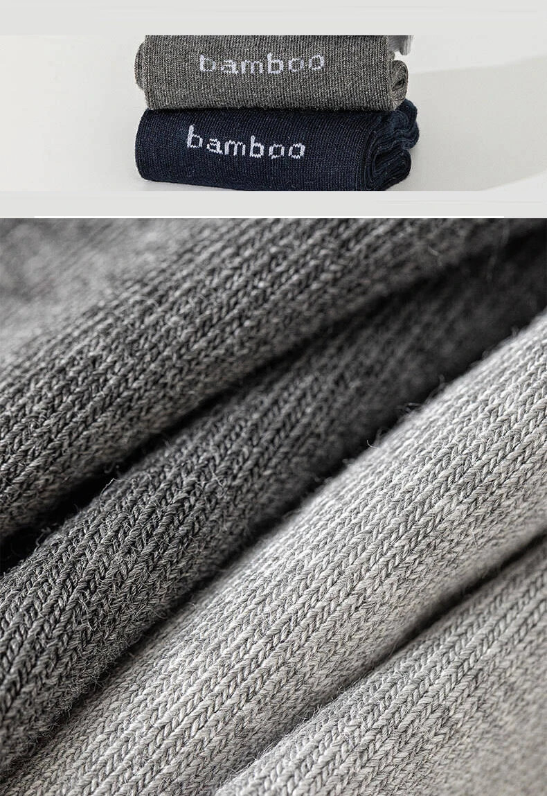 51015 Pairs Mens Bamboo Fiber Socks Short High Quality Casual Breatheable Anti-Bacterial Man Ankle Socks Men Size 38-45 260202