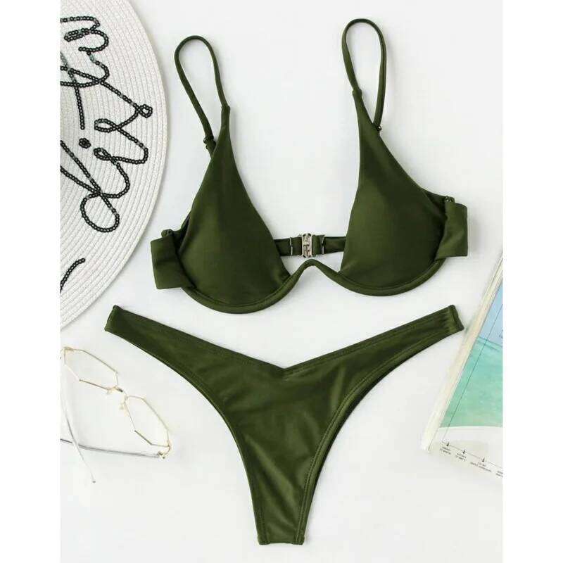 New Sexy Bikinis 2026 Swimsuits Women Swimwear Push Up Female Beach Swimming Wear Bathing Suits Brazilian Bikini Set Pool Bather C260207