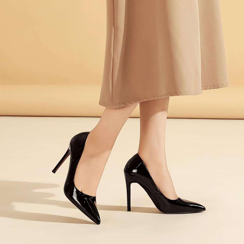 Women S Closed Pointed Toe Pumps High Heels Silver Party Wedding Dress Shoes Inch Slip On Heeled Sandals Platform Crystal Rhinestone Comfort Sexy Lowp