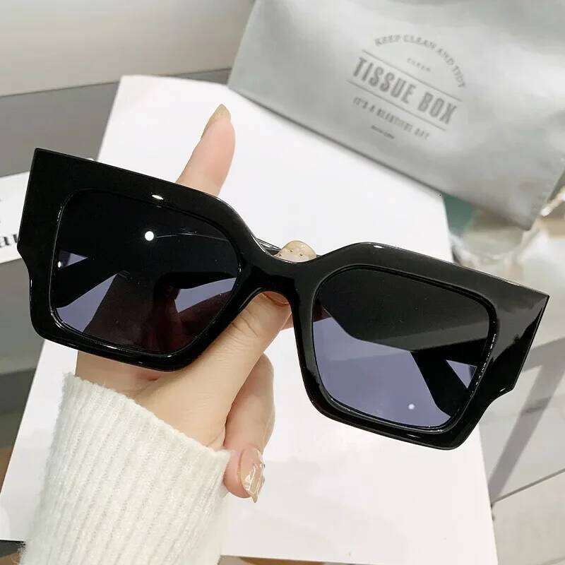 New Vintage Square Sunglasses Woman Fashion Retro Sun Female Eyewear Brand Designer Glasses UV400 Gafas De Sol Y260207