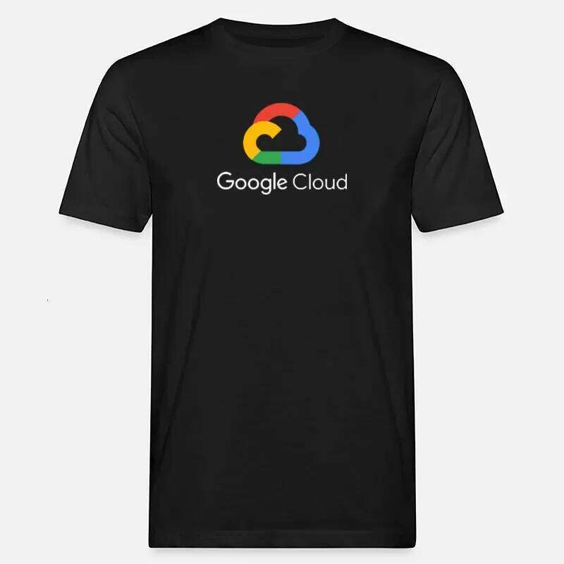 Men Clothing Google Cloud T Shirt Staff Gift Man Frontend Backend Geek Hacker Programmer Fabric Boyfriend Husband Dad Groom Tops C260207