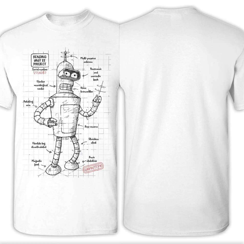 Futuramas Cartoon Comic Apparel Men Women T Shirt Cotton Tee Print T-shirt Clothes C260207