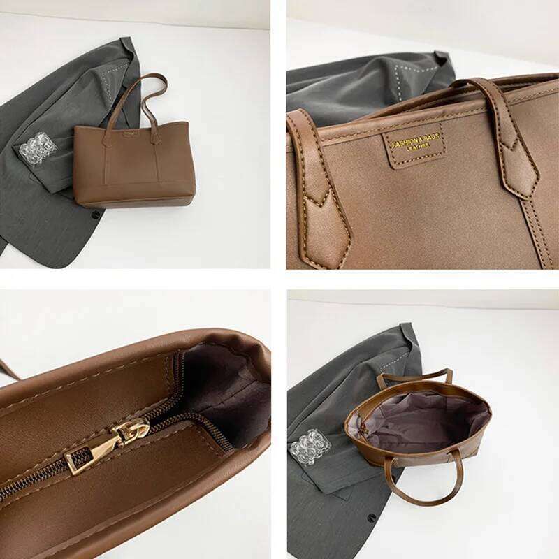 Large Capacity Casual Tote Bags Women, Designer Versatile Commuting Shoulder Bag For Daily Used, Ladies Handbags C260207