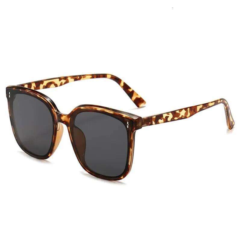 New Big Frame Sunglasses Women Fashion Square Too Ladies Glasses Outdoor Sunshade Mirror for Men Y260207