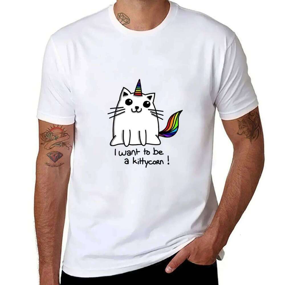Cat unicorn man high quality cotton t shirt pack T-Shirt C260207