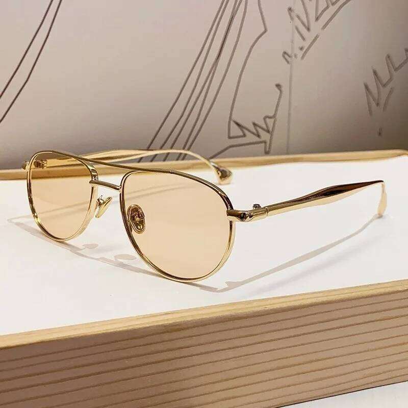 Trendy Popular Metal Pilot Sun Glasses Women Men Outdoor Luxury Designer Shades Summer Traveling Drive Sunglass Male UV400 Y260207