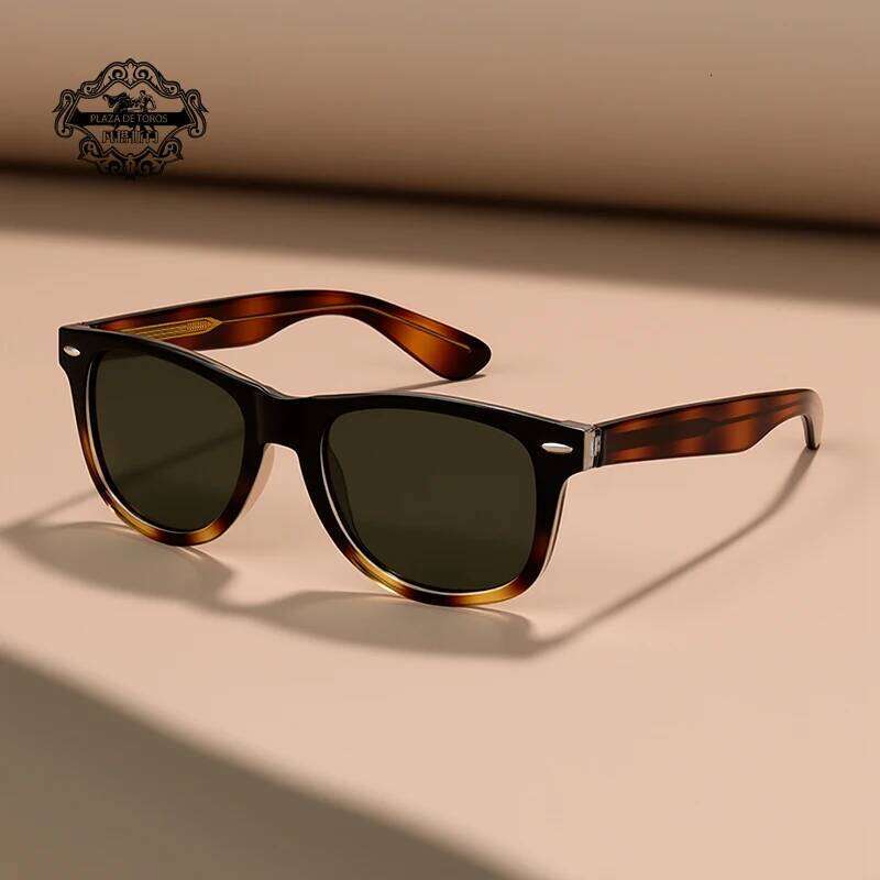 Fashion Vintage Square Sunglasses Men Women High-Quality Luxury Brand Designer Sun Glasses Driving Fishing UV400 Eyewear Y260207