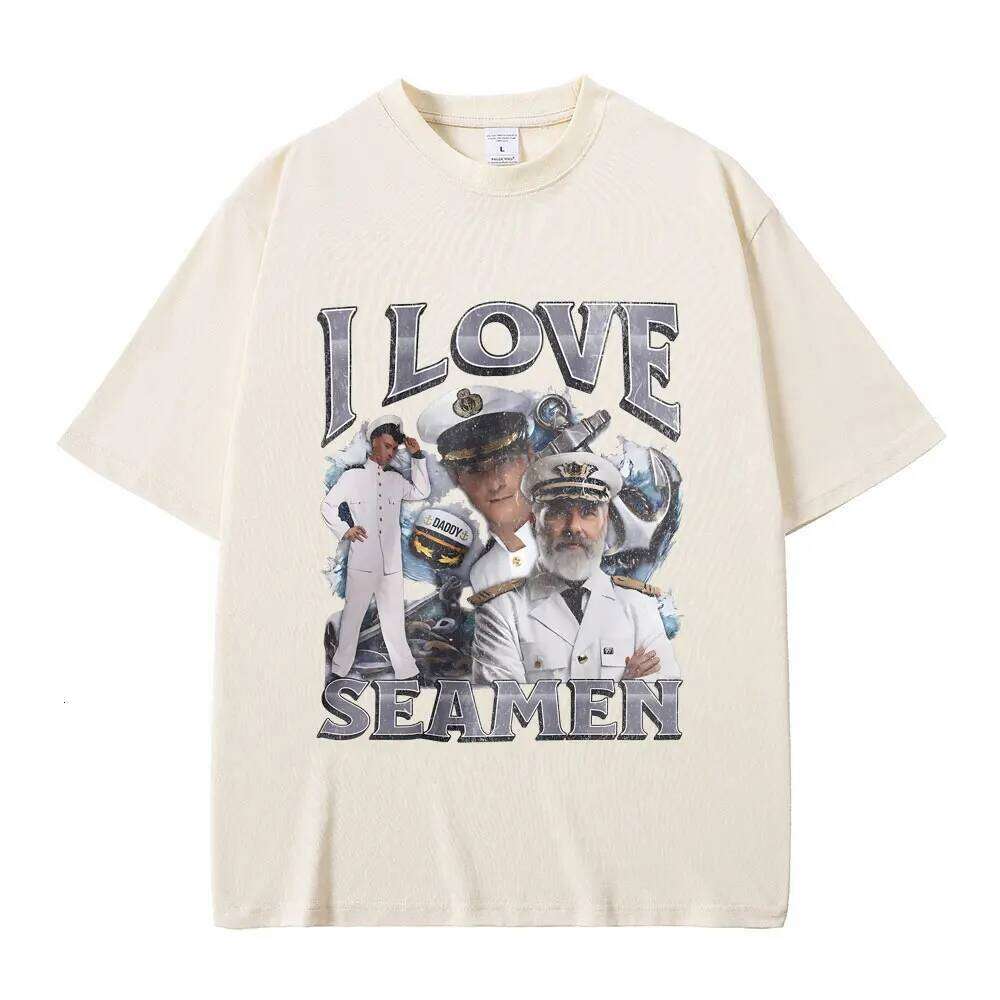 I Love Seamen Funny Offensive Sailor Tshirt T-shirt Casual Fashion T Shirts Unisex Vintage Tees Women Clothes C260207