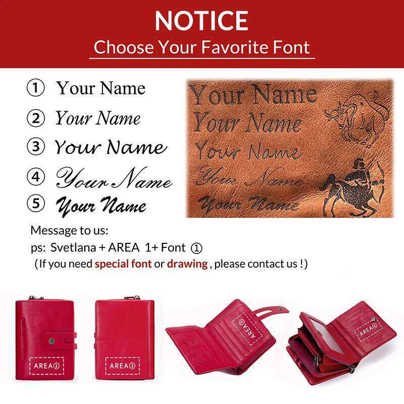 Contacts'S Fashion Women Short Wallets Genuine Leather Woman Wallet Zipper Coin Purse With Card Holder Money Bags Large Capacity Y260206