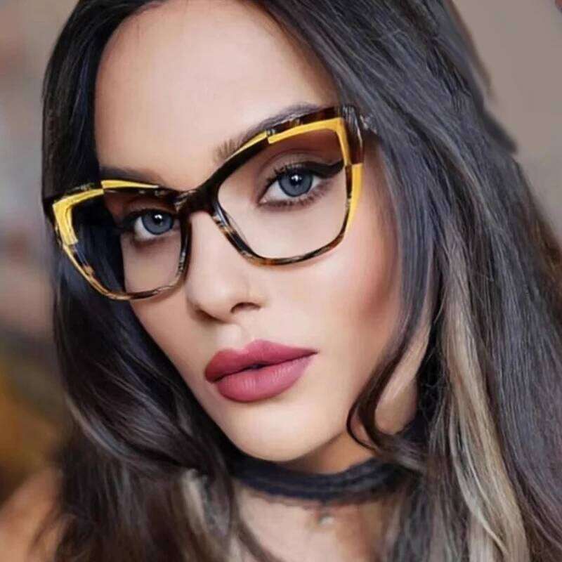 Vintage Square Sunglasses Women Men Rectangle Sun Glasses Cat Eye Eyewear Oculos De Sol for Male Female Eyeglasses Y260207