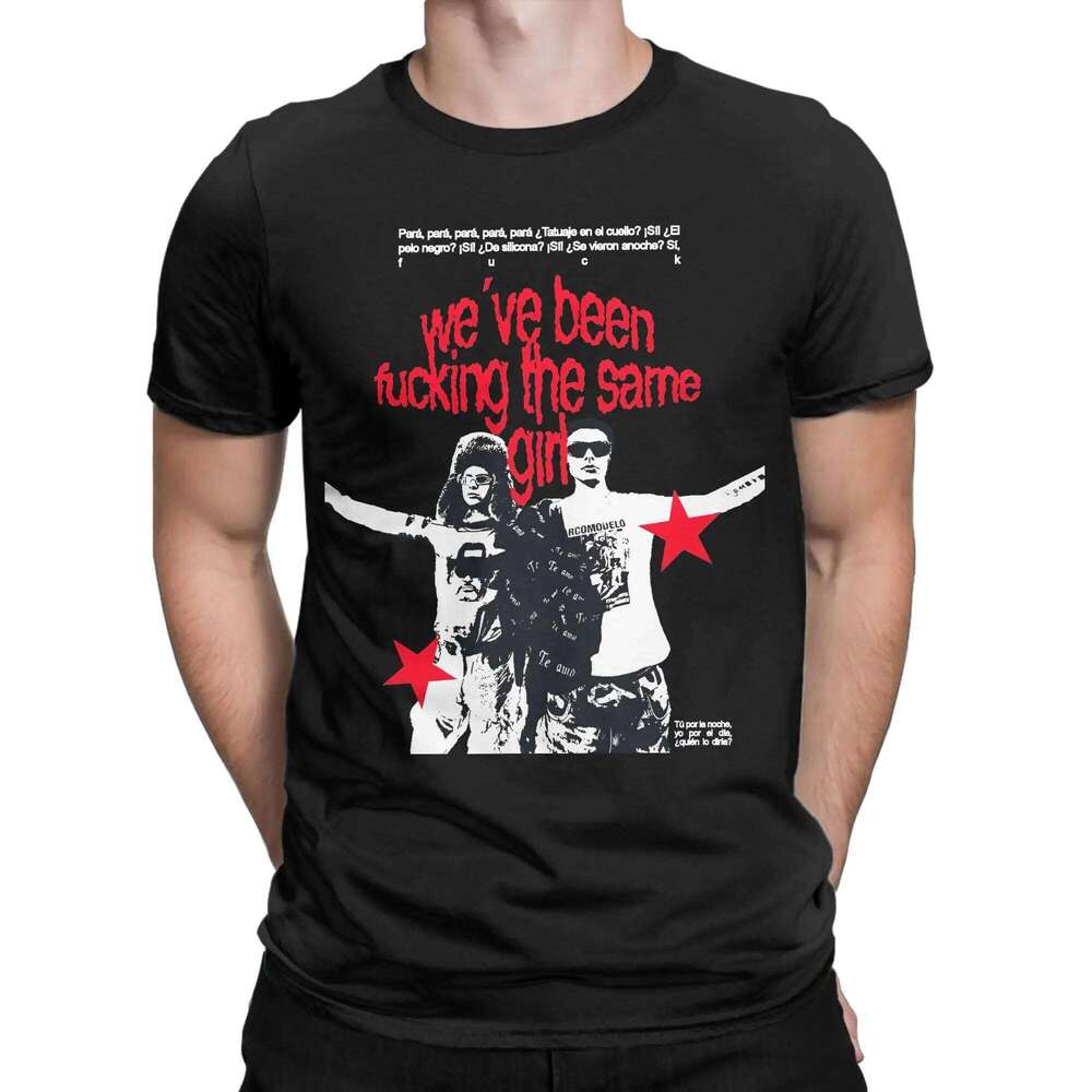CA7RIEL & Paco Amoroso Papota Tour T Shirts Men's Pure Cotton Unique T-Shirt Crewneck Tees Short Sleeve Tops Graphic Printed C260207