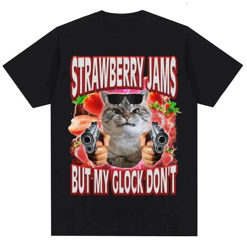 Fuuny Kittler Hilarious Cat Meme Shirts Men Women Cute Fashion O-Neck T-shirts Oversized Breathable Cotton T Shirt Streetwear C260207