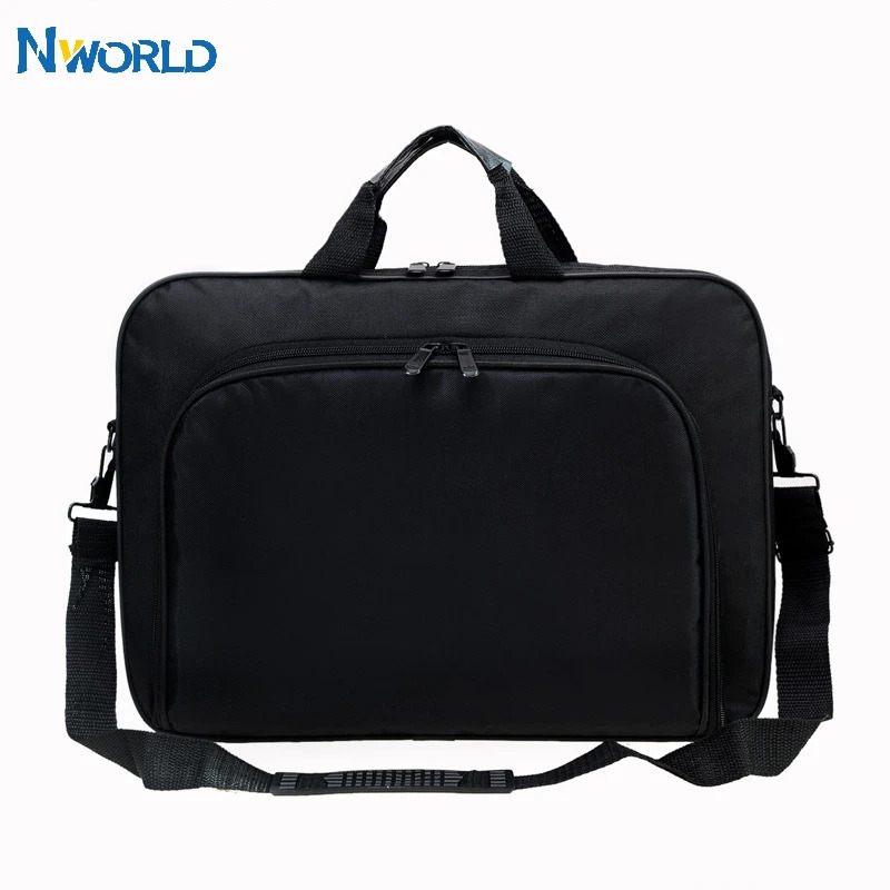 156 Inch 17 In Laptop Bag Business Portable Nylon Computer Handbags Laptop Shoulder Handbag Zipper Shoulder Simple Style 260124