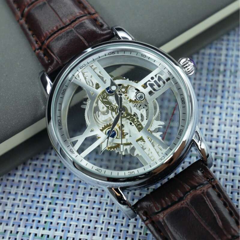 Free Shipping 2026 New Hollow Out Transparent Industrial Mechanical Style Men's Watch