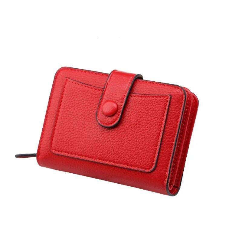 Women Short Wallets Luxury Brand Card Holder Small Mini Coin Purse Lady Wallet Zipper Carteras Para Cartera Mujer Y260206