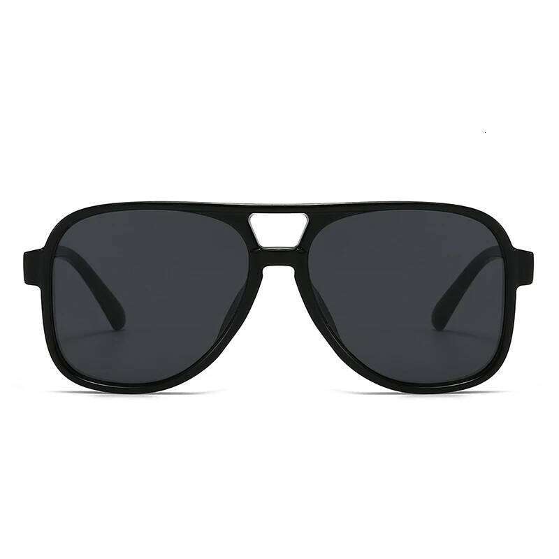 1/4pcs Double Bridge Vintage Sunglasses Retro Classic Square UV Protection Driving Brand Big Shades Women Eyewear Y260207