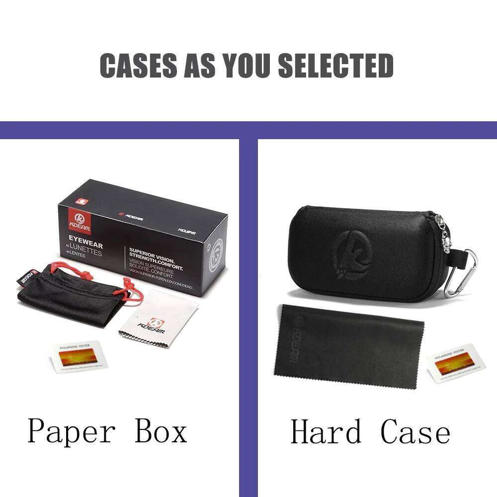 2025 KDEAM Brand Men Square Sunglasses Sports Polarized Sun Glasses Fashion Women Shades Reflective Coating Colorful Lens UV400 Y260207