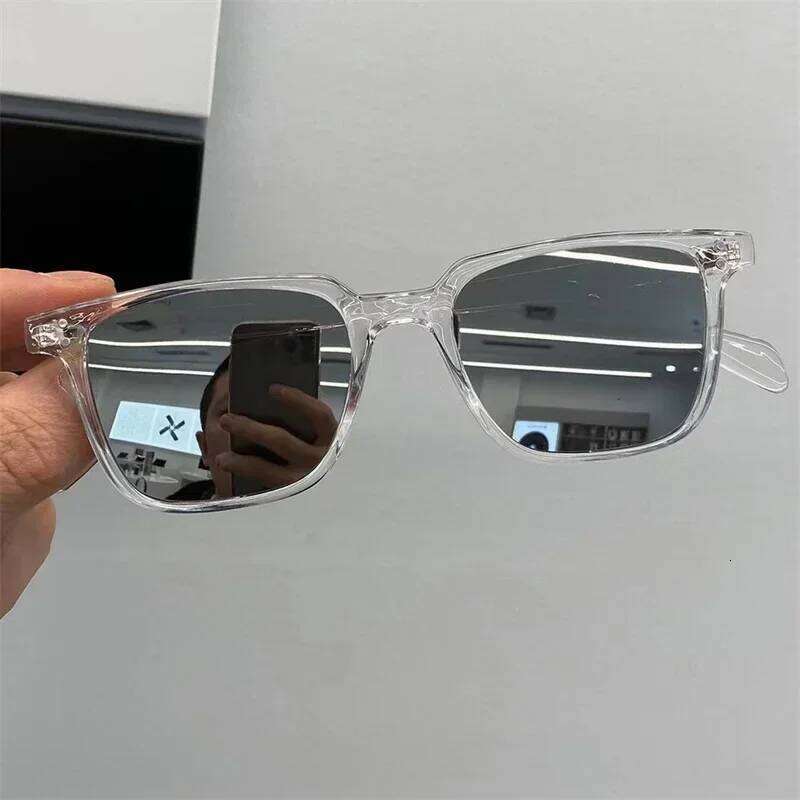 2025Leopard Dark Green Square Sunglasses Man Shades Male Sun Glasses Brand Designer Travel Vintage Oculos De Sol Zonnebril Heren Y260207