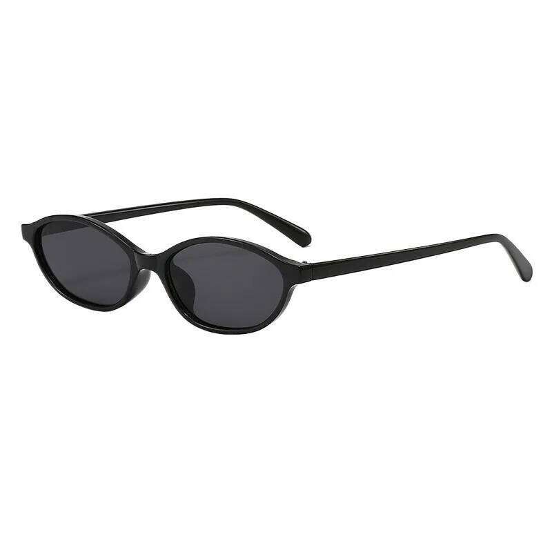 3pcs European and American retro oval small frame women's fashionable sunglasses, personalized trendy glasses Y260207