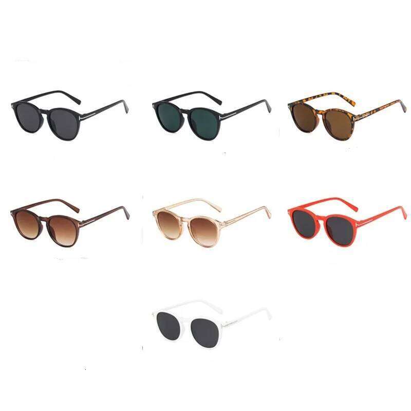 Fashion Women Polarized Round Sunglasses Retro Driving Steampunk Eyewear UV400 Vintage Men's Brand Designer Sun Glasses Y260207