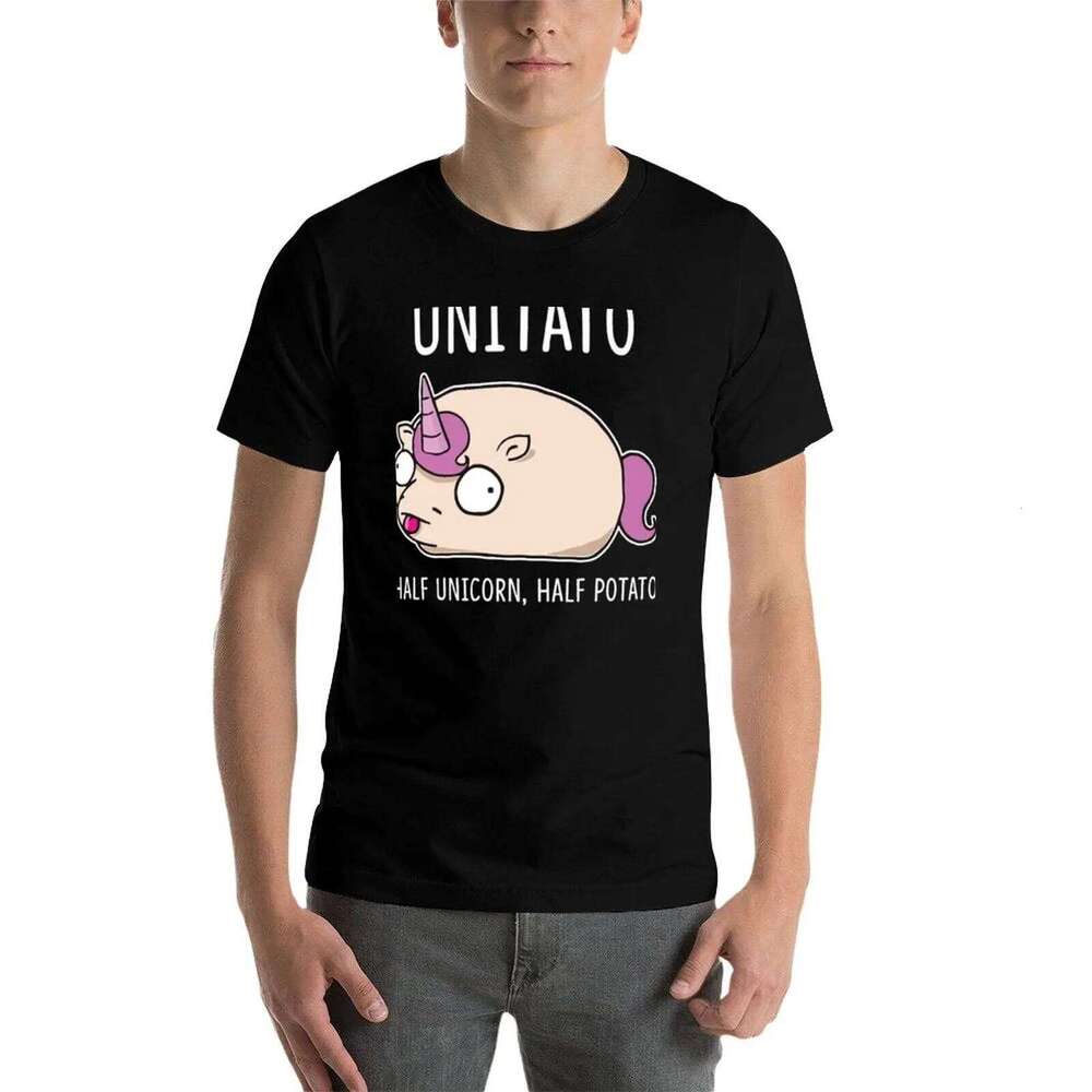 Unicorn T-Shirt designer shirt shirts Half Potato man graphic t C260207